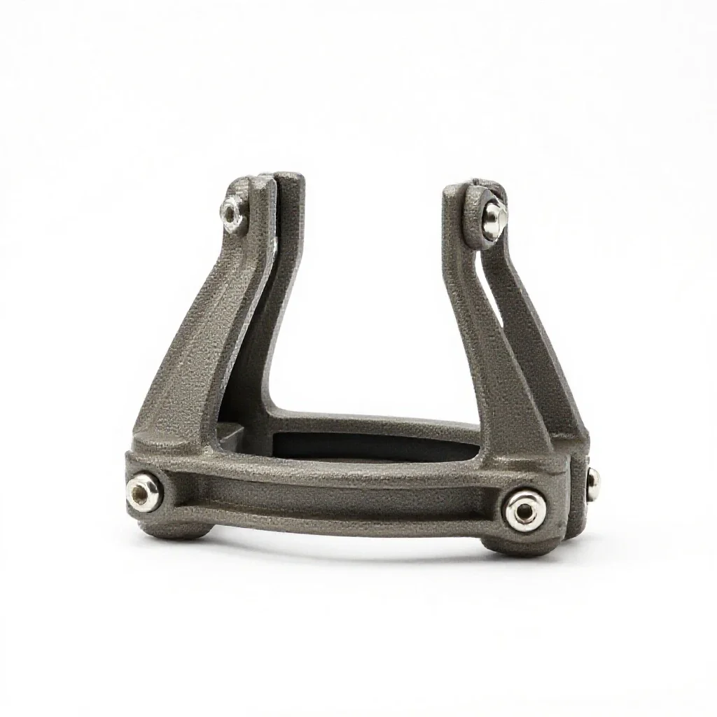 Shuttle docking clamp isolated on a white background