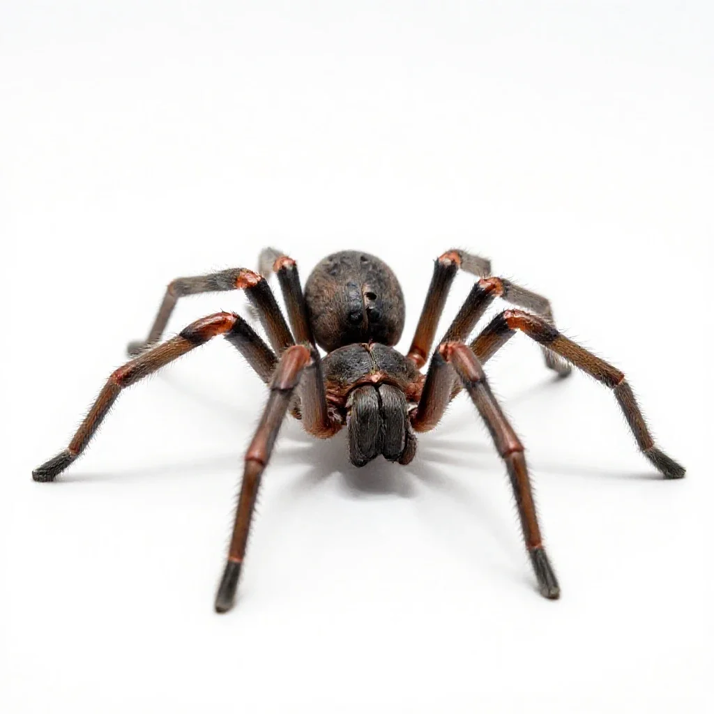 Spider walker probe isolated on a white background
