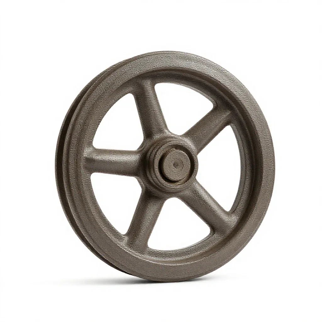 Airlock hatch wheel isolated on a white background