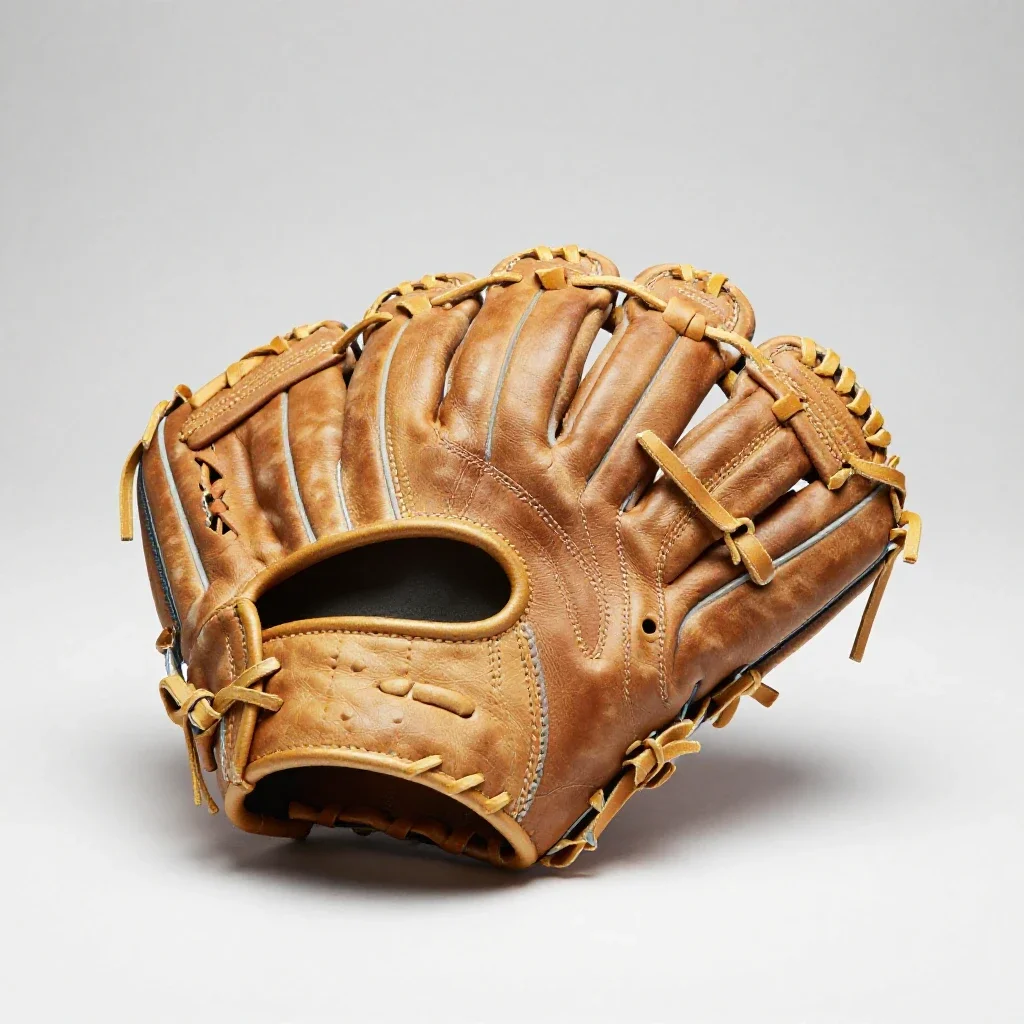 Baseball glove isolated on a white background