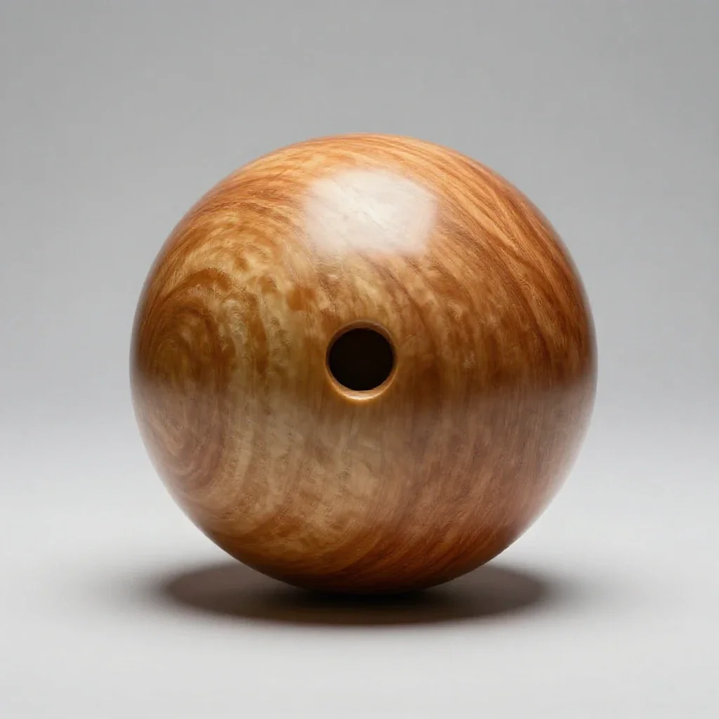 Bowling ball isolated on a white background