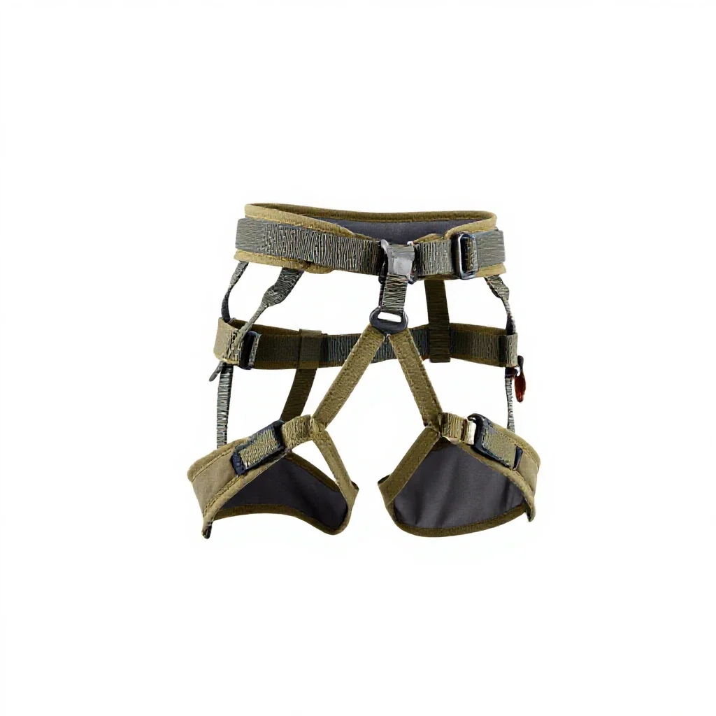 Climbing harness isolated on a white background