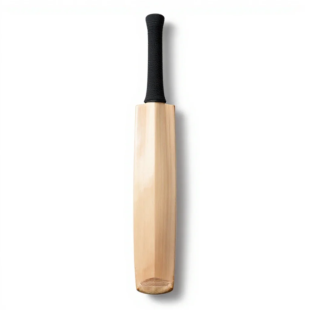 Cricket bat isolated on a white background