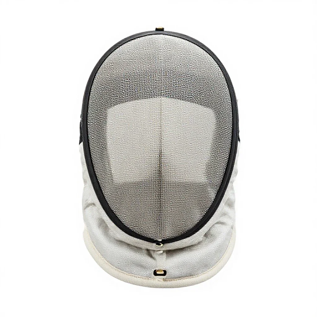Fencing mask isolated on a white background