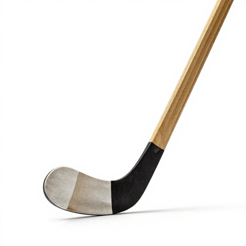 Hockey stick isolated on a white background