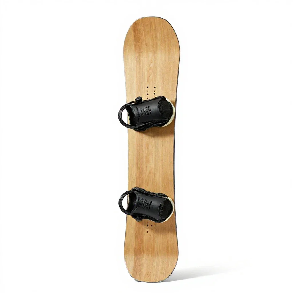 Snowboard isolated on a white background