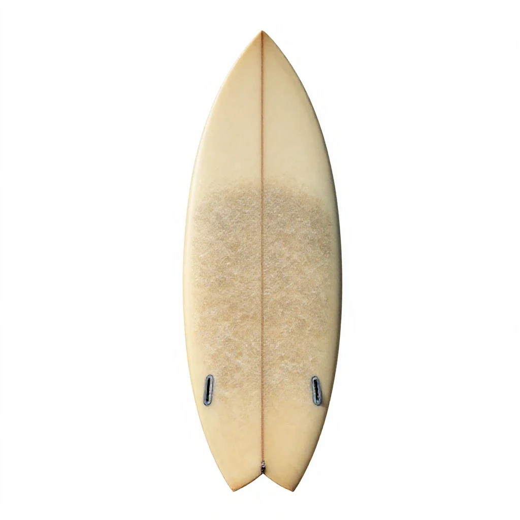 Surfboard isolated on a white background