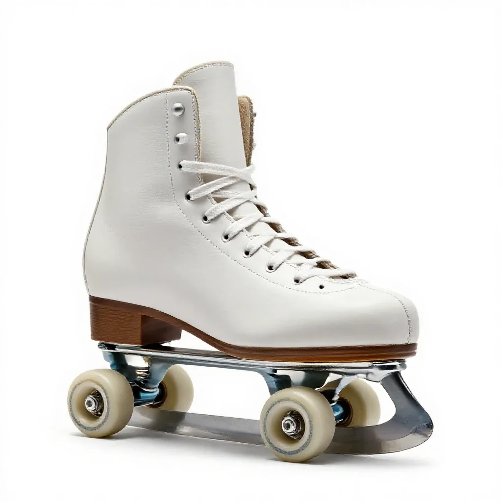 Ice skate isolated on a white background