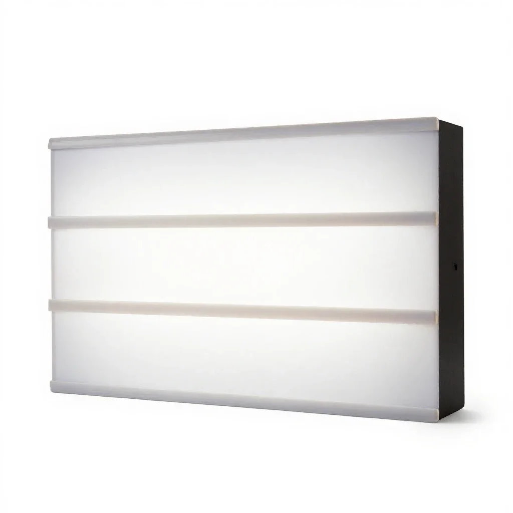 Light box for tracing isolated on a white background