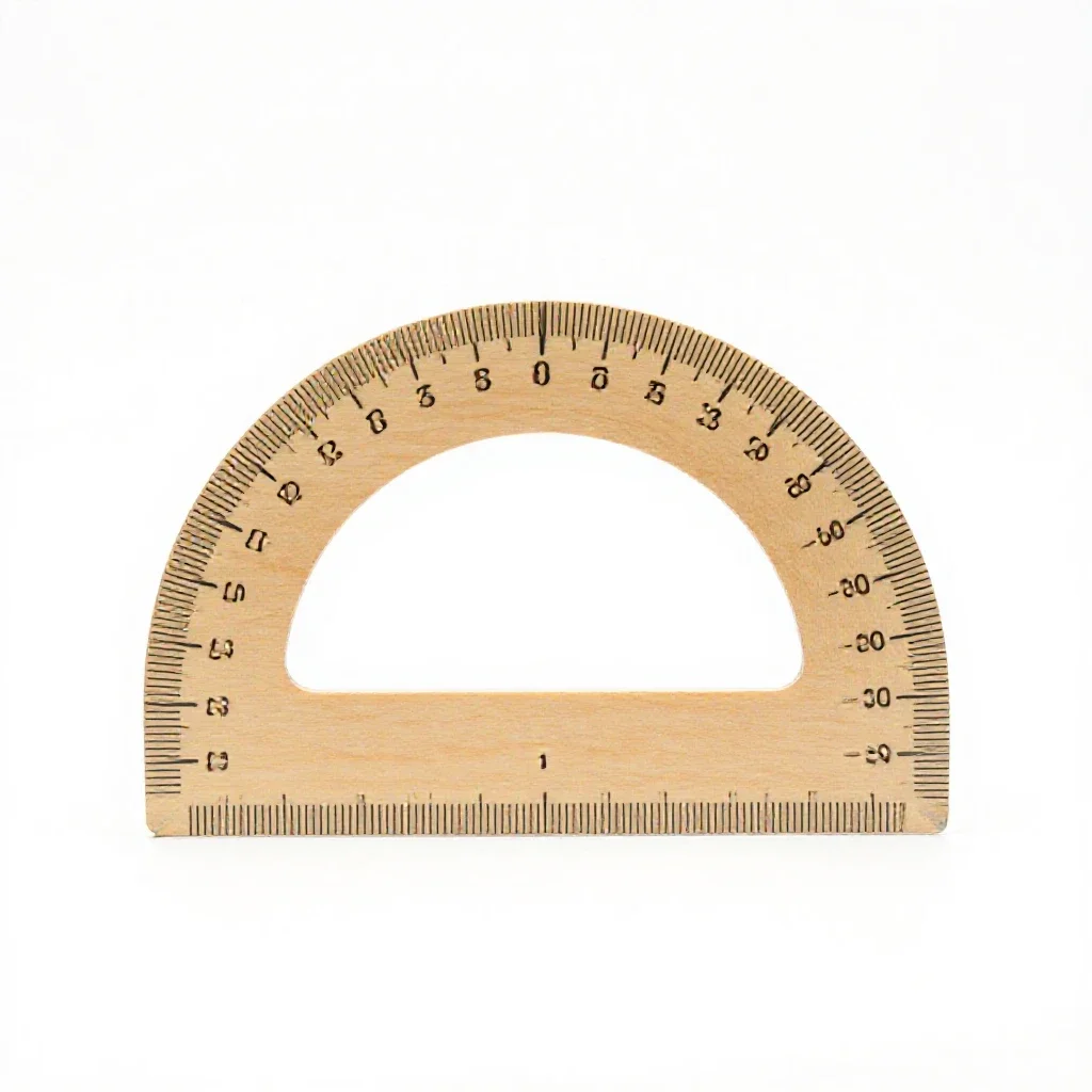 Set square isolated on a white background