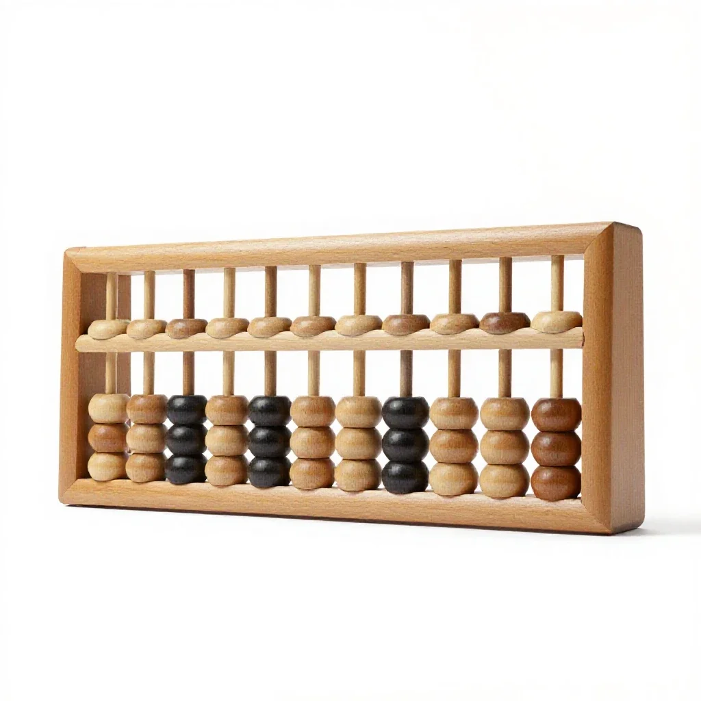 Abacus isolated on a white background