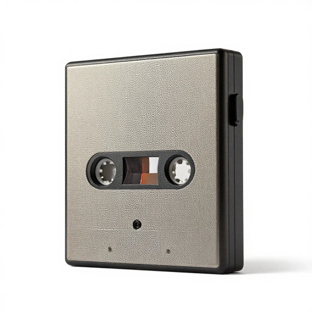 Cassette walkman isolated on a white background