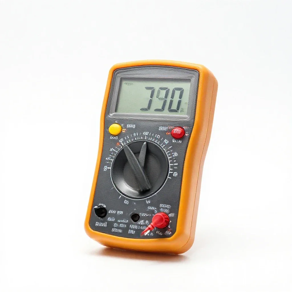 Multimeter isolated on a white background
