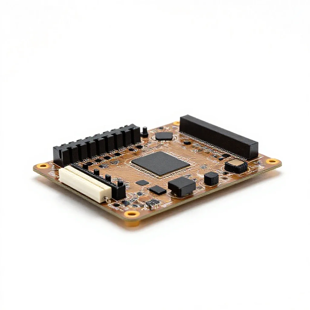 Single board computer isolated on a white background