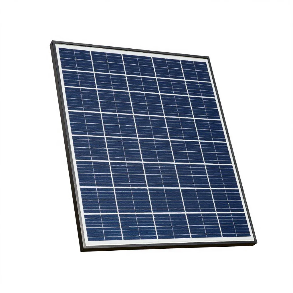 Solar charging panel isolated on a white background