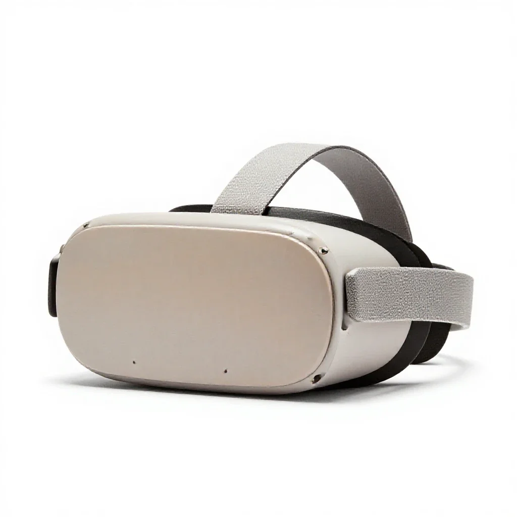 Virtual reality headset isolated on a white background