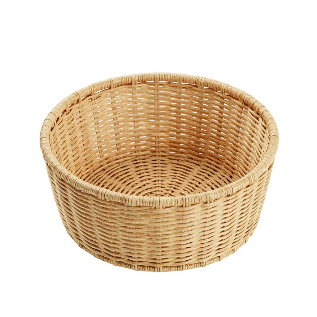 Sewing basket isolated on a white background
