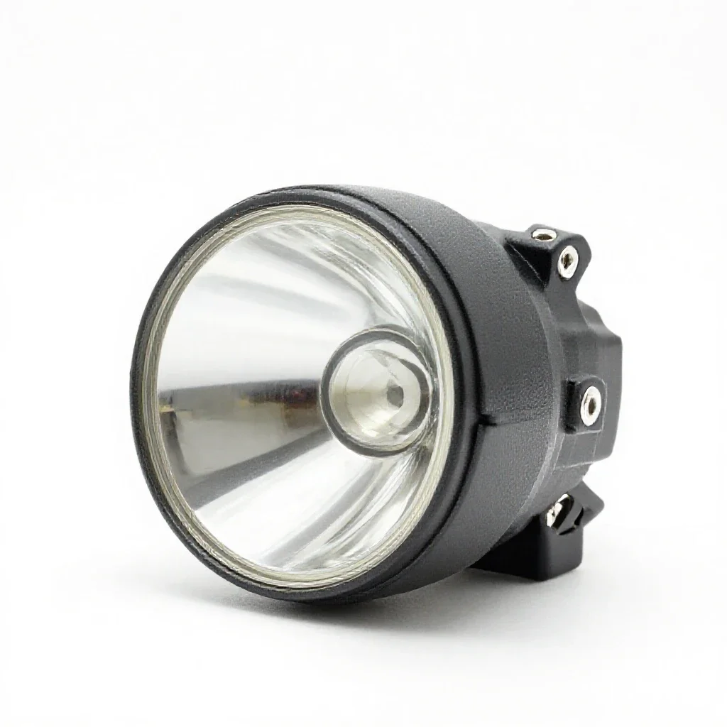 Headlamp isolated on a white background