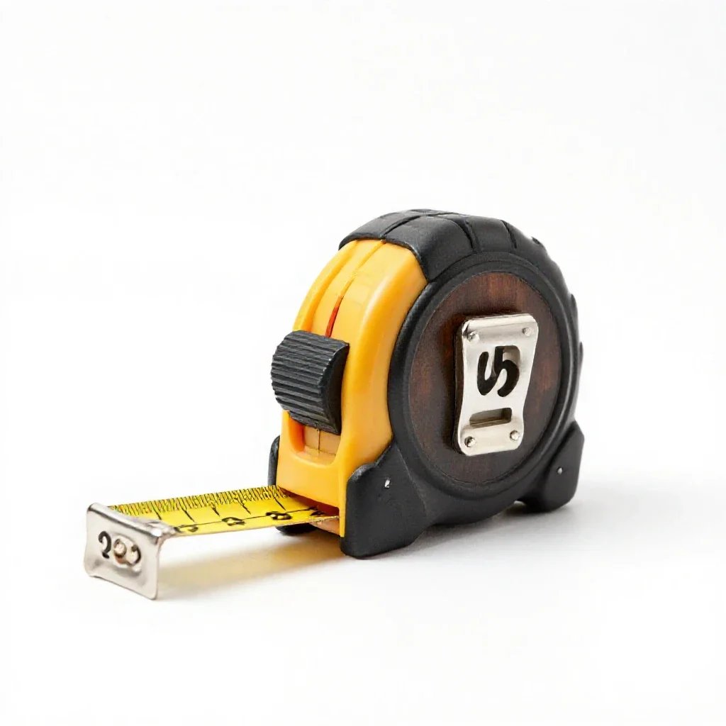 Tape measure isolated on a white background