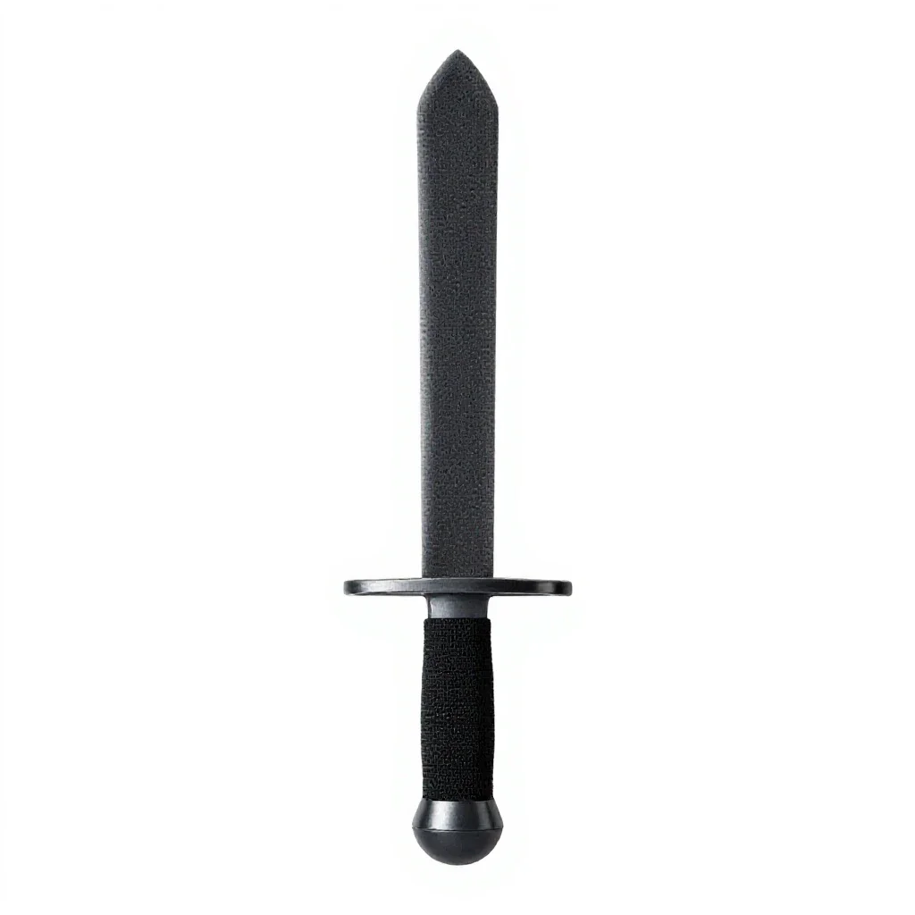 Foam sword isolated on a white background