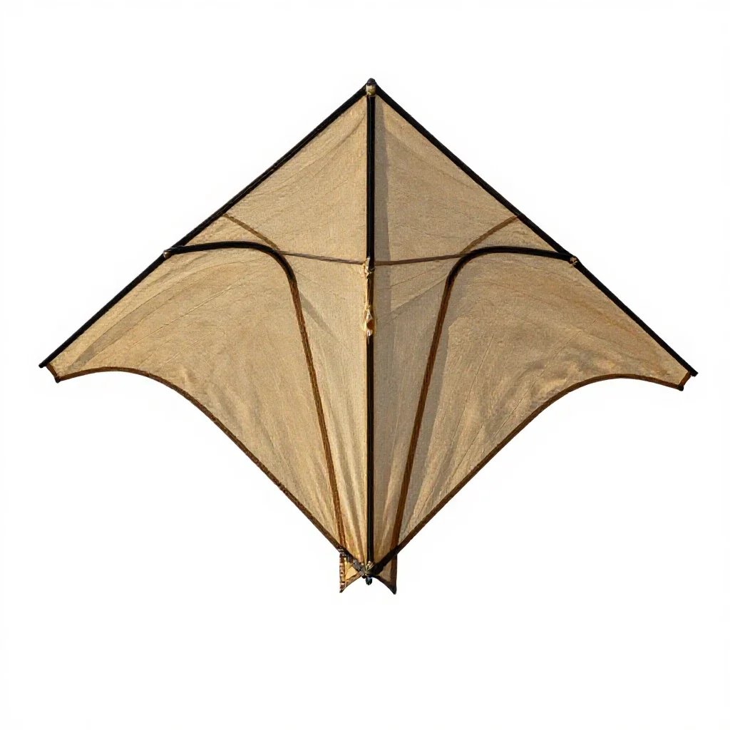 Kite isolated on a white background