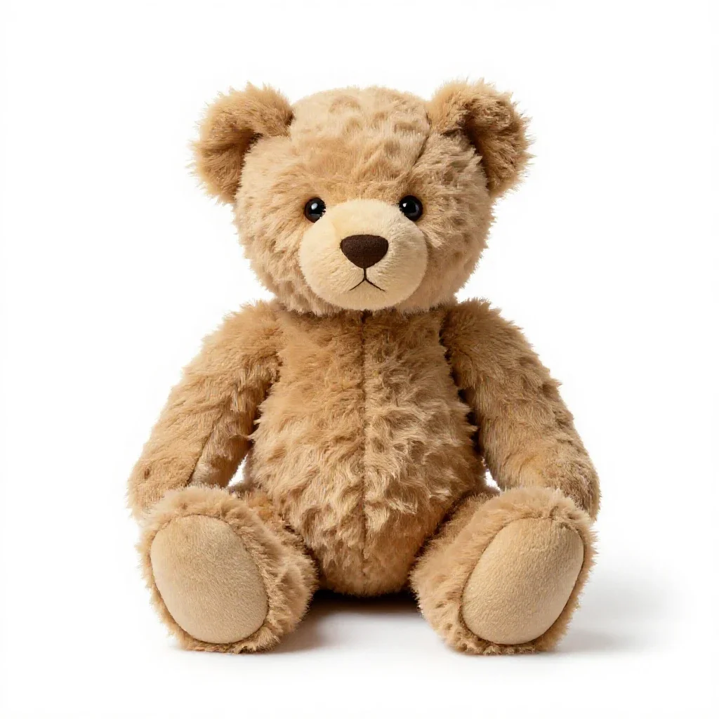 Teddy bear isolated on a white background