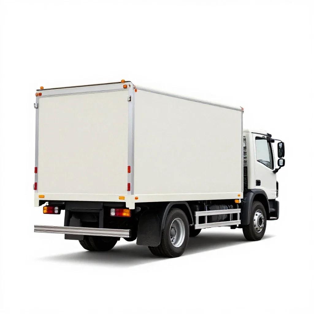 Tow truck isolated on a white background