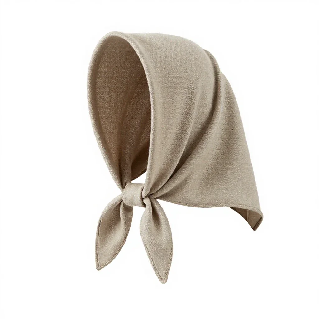 Babushka isolated on a white background