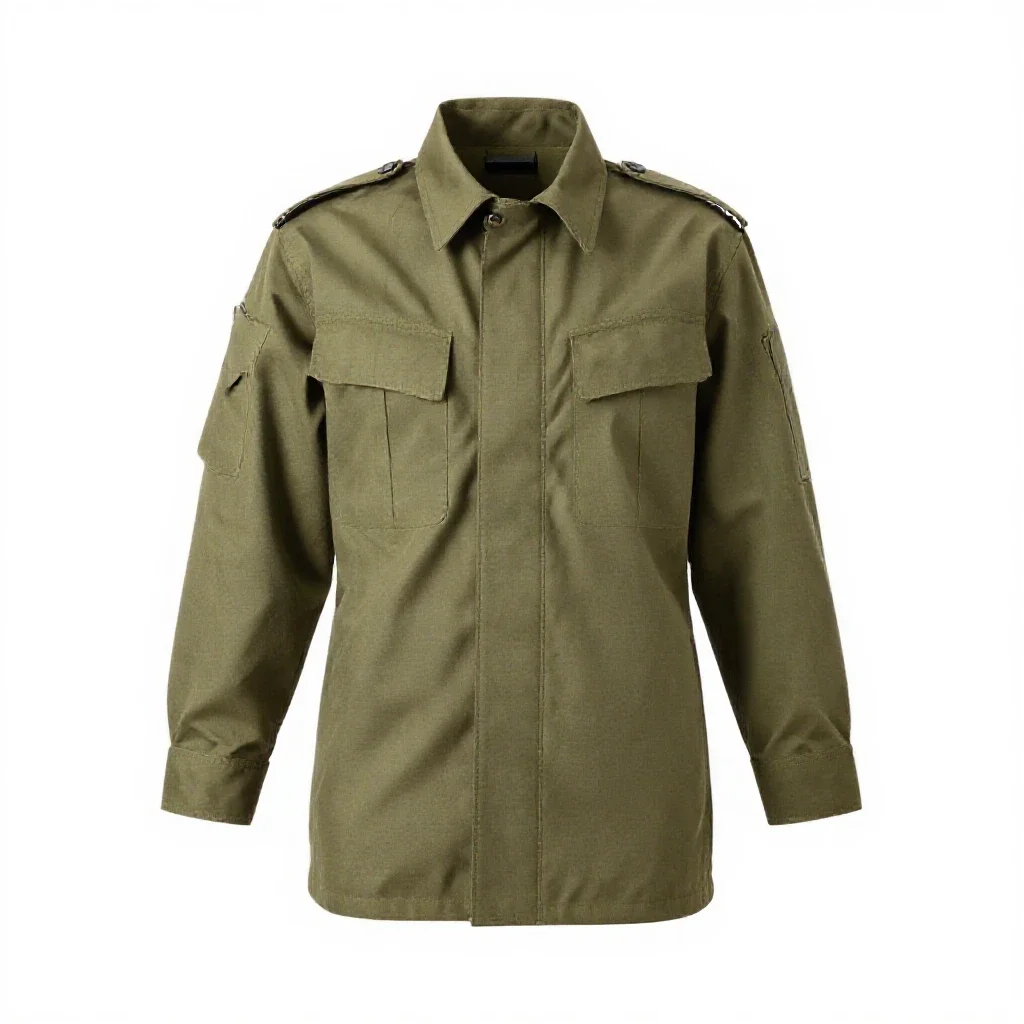 Battle dress isolated on a white background