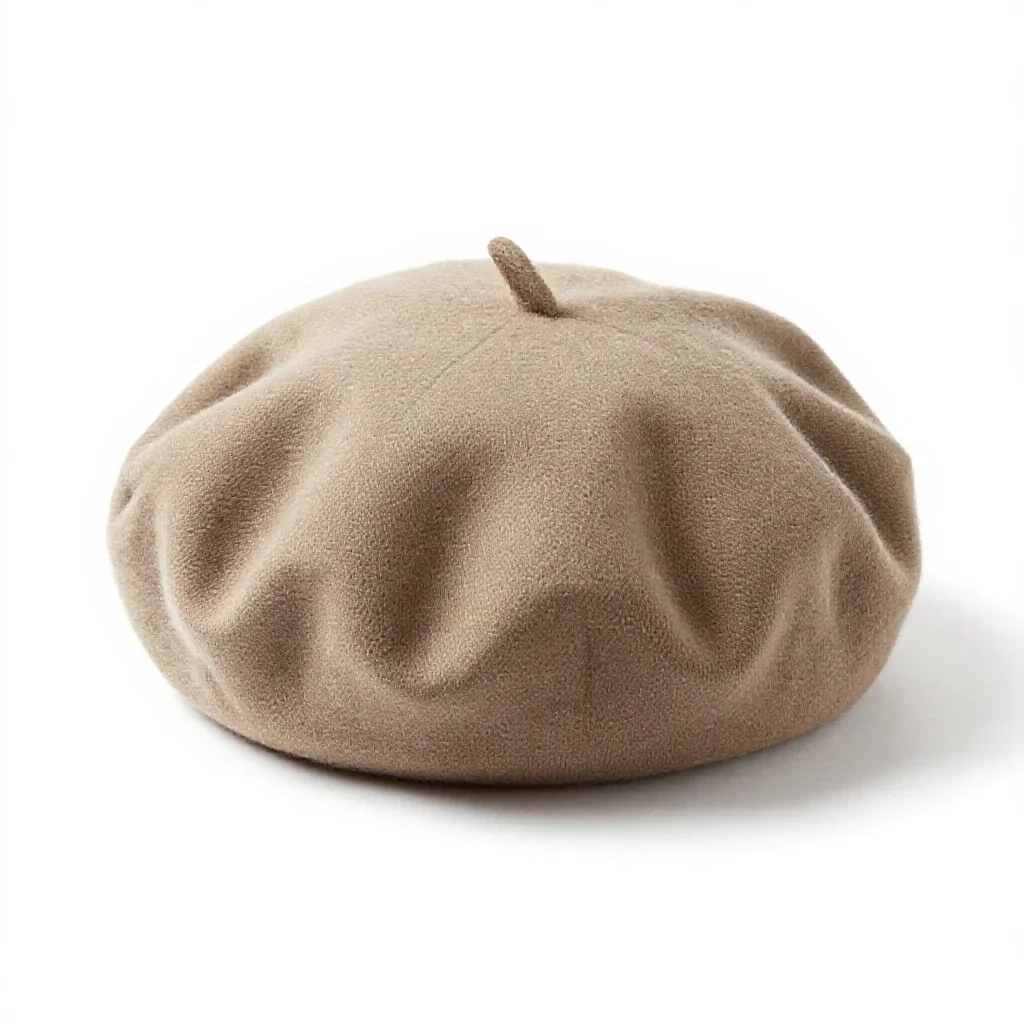 Beret isolated on a white background
