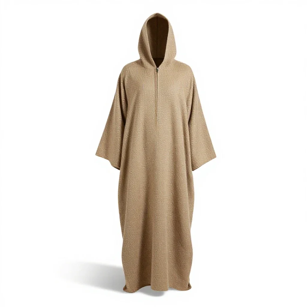 Burnous isolated on a white background