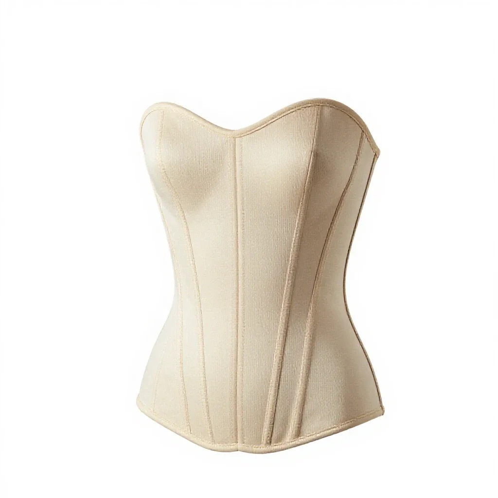 Bustier isolated on a white background