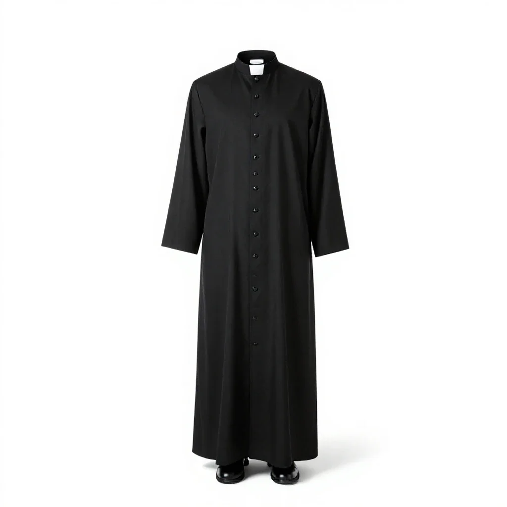 Cassock isolated on a white background