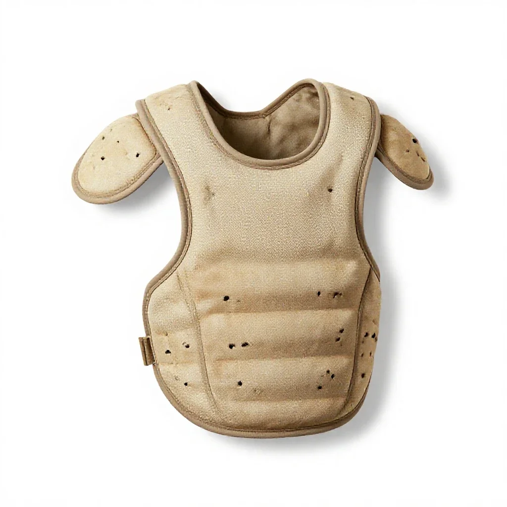 Chest protector isolated on a white background