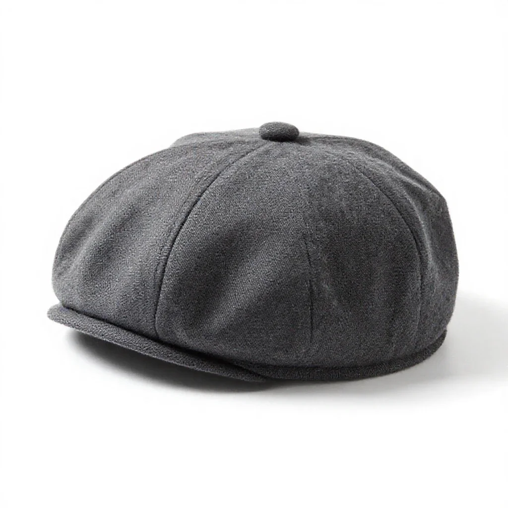 Cloth cap isolated on a white background