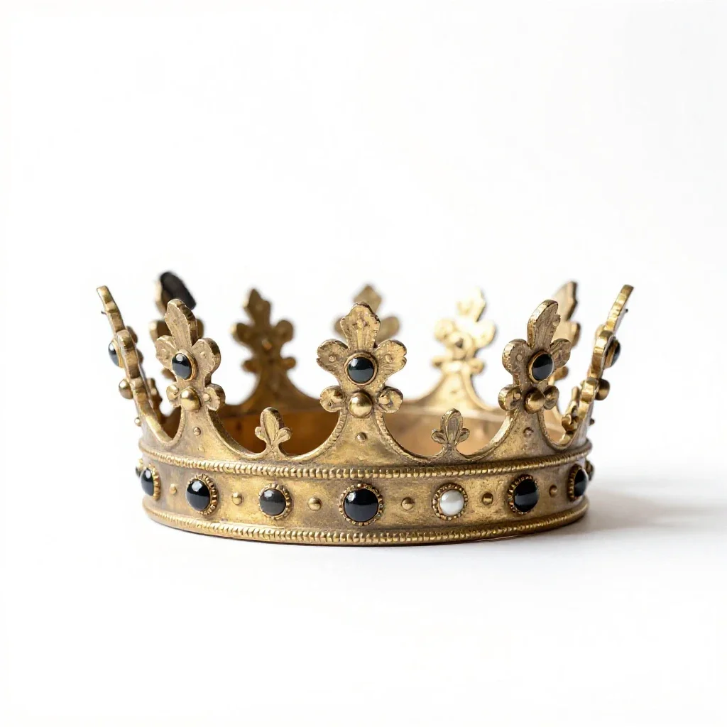 Crown isolated on a white background