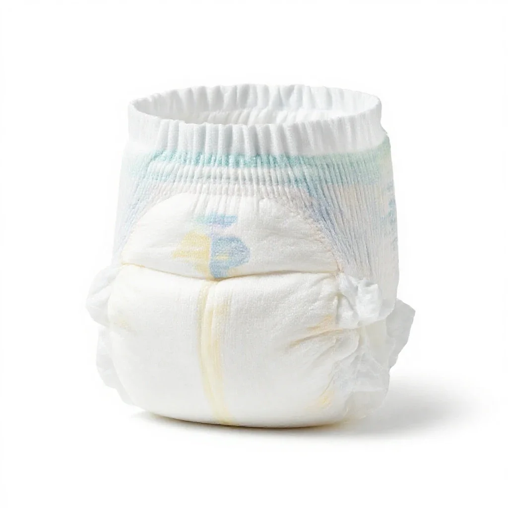 Diaper isolated on a white background