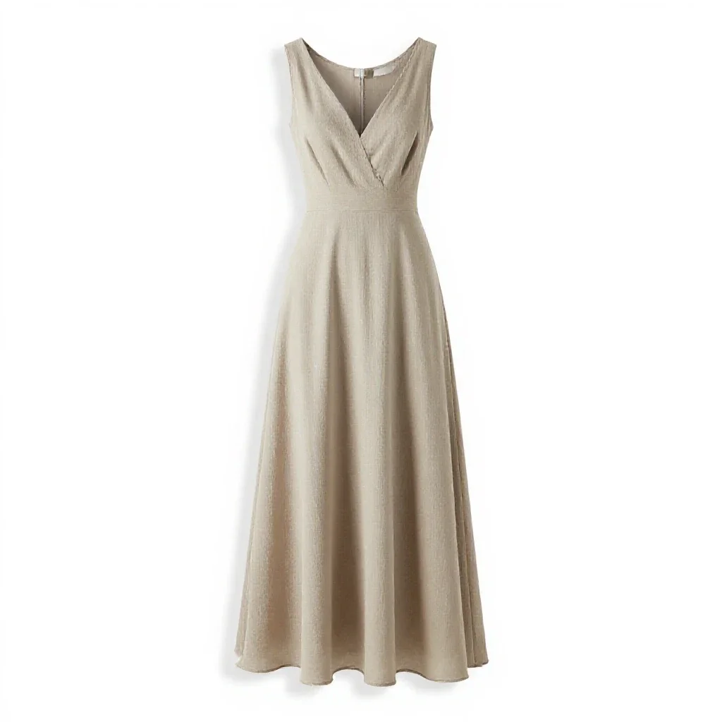 Dinner dress isolated on a white background