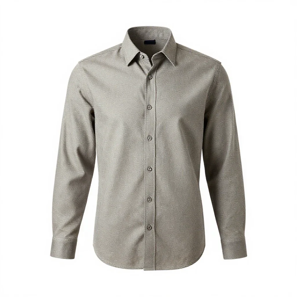 Dress shirt isolated on a white background