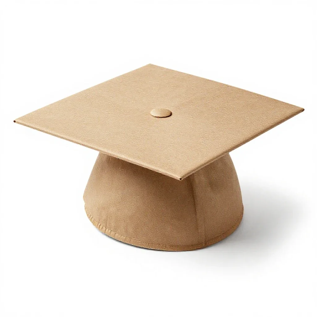 Dunce cap isolated on a white background