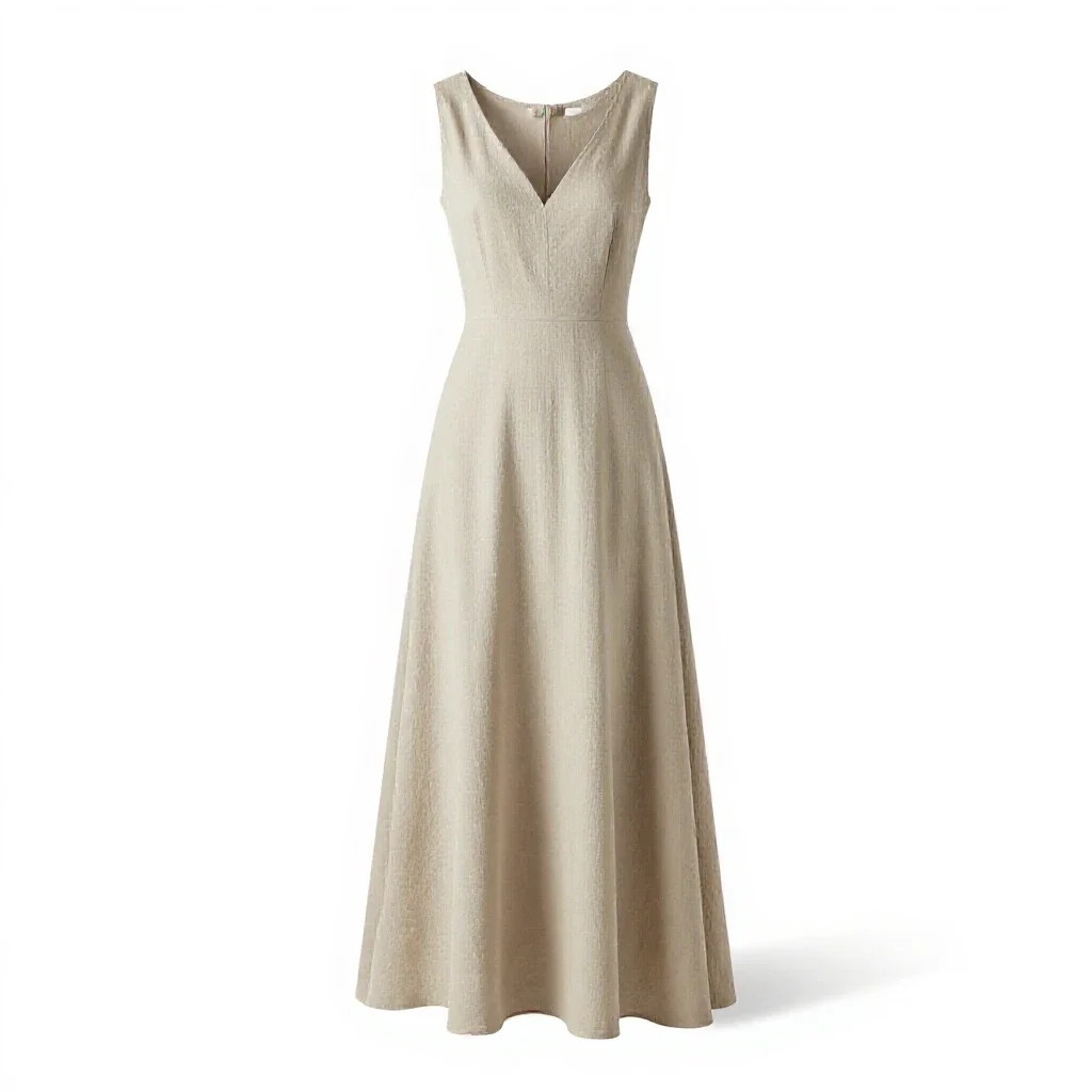 Gown isolated on a white background