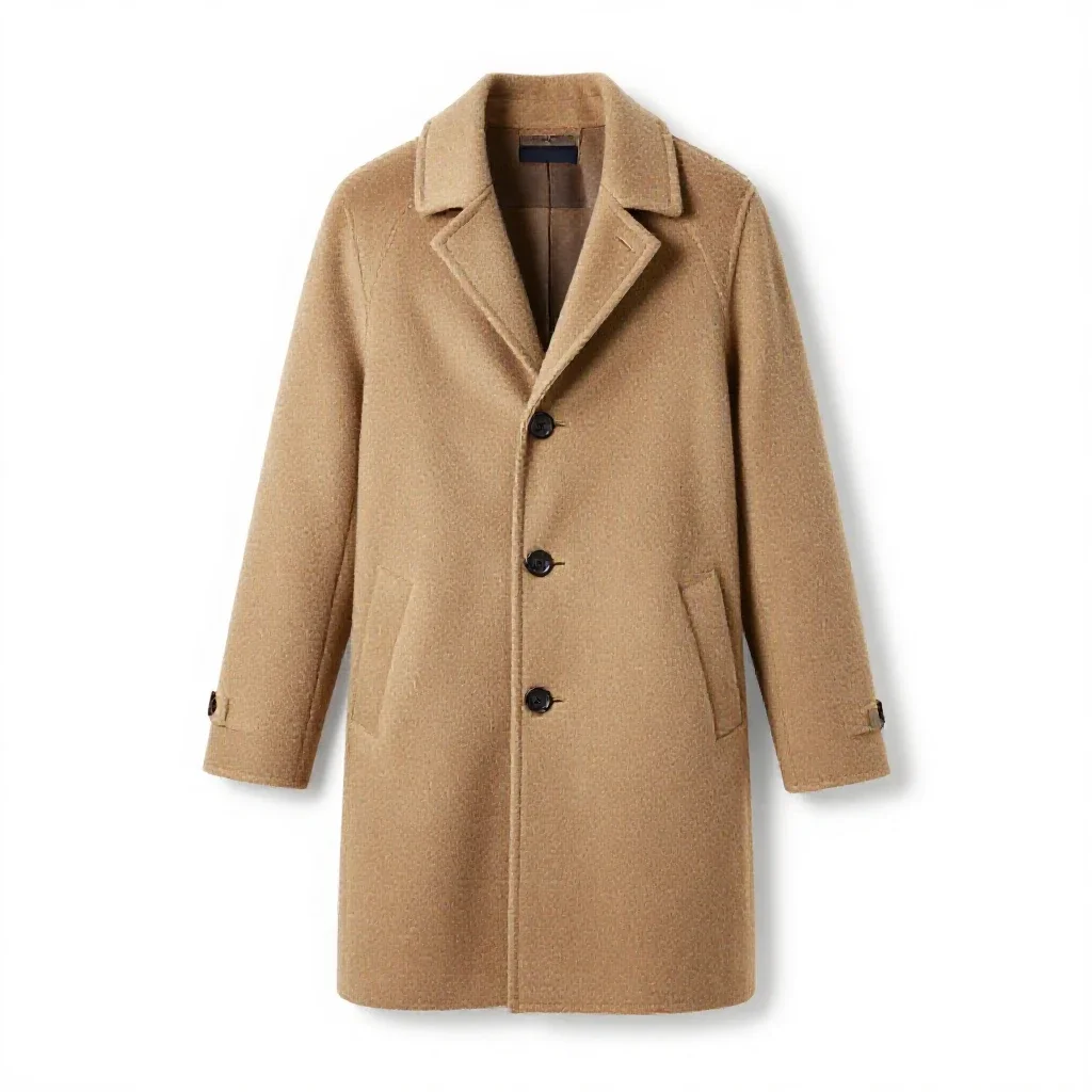 Greatcoat isolated on a white background