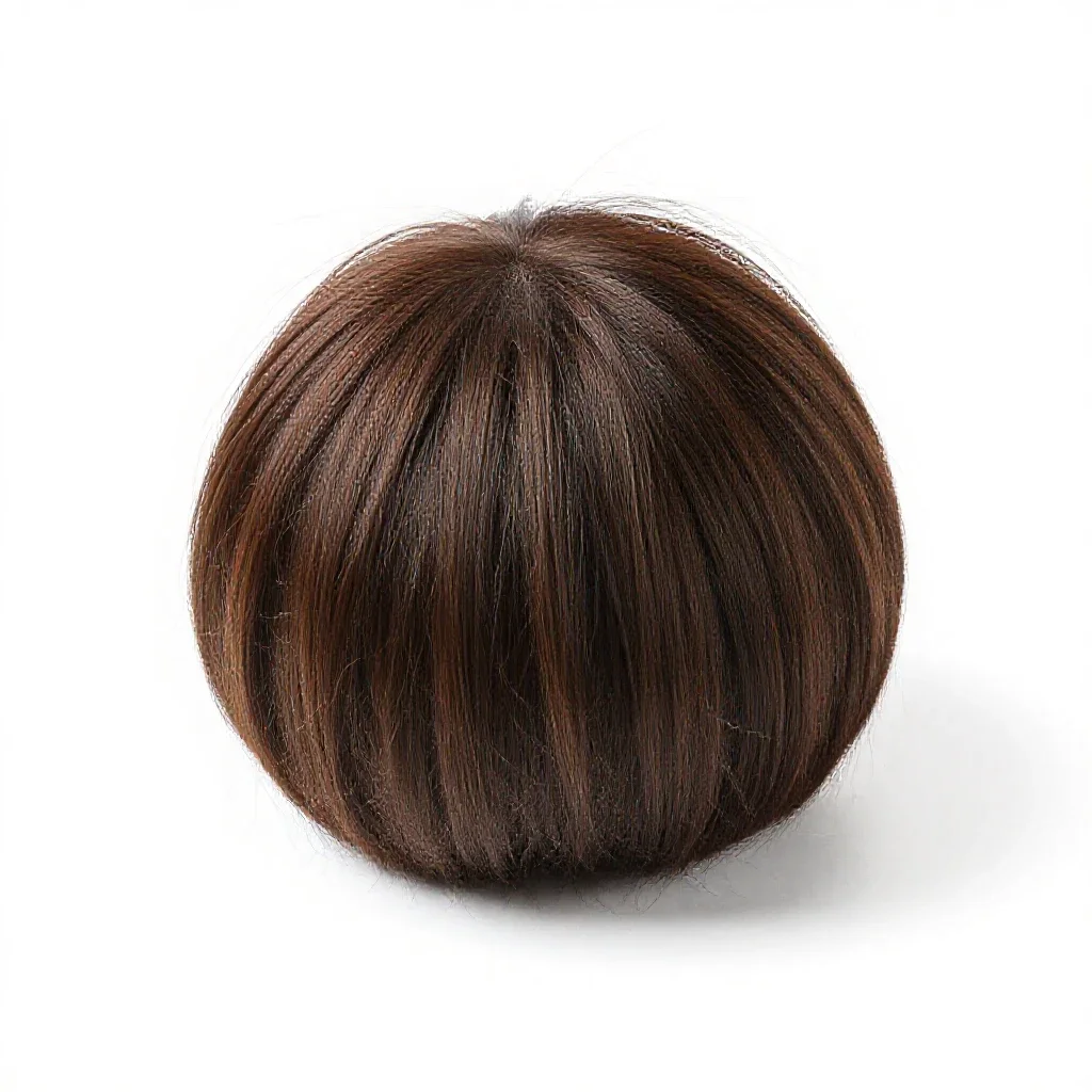 Hairpiece isolated on a white background