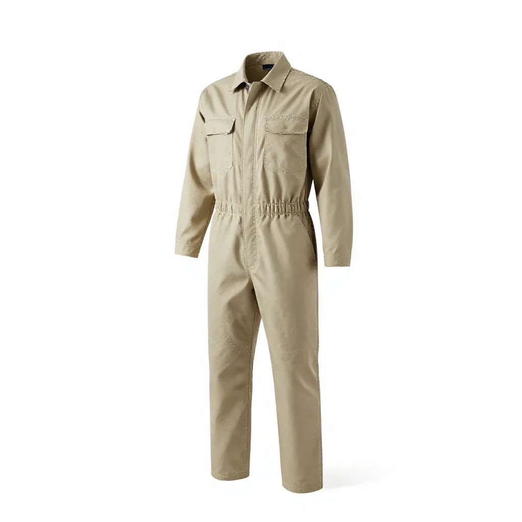 Jump suit isolated on a white background