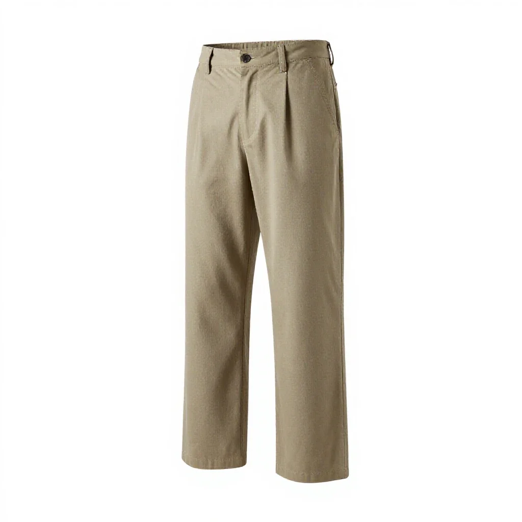 Long trousers isolated on a white background