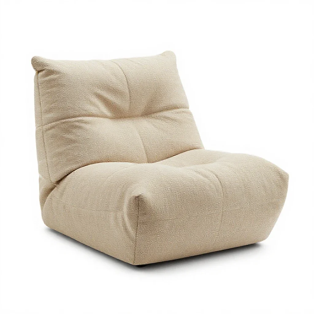 Lounger isolated on a white background