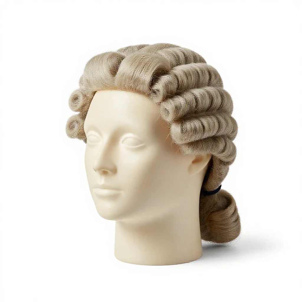 Periwig isolated on a white background