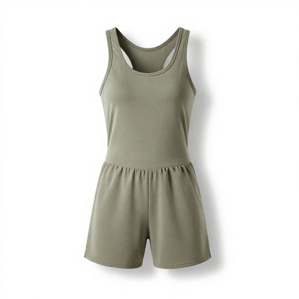 Playsuit isolated on a white background