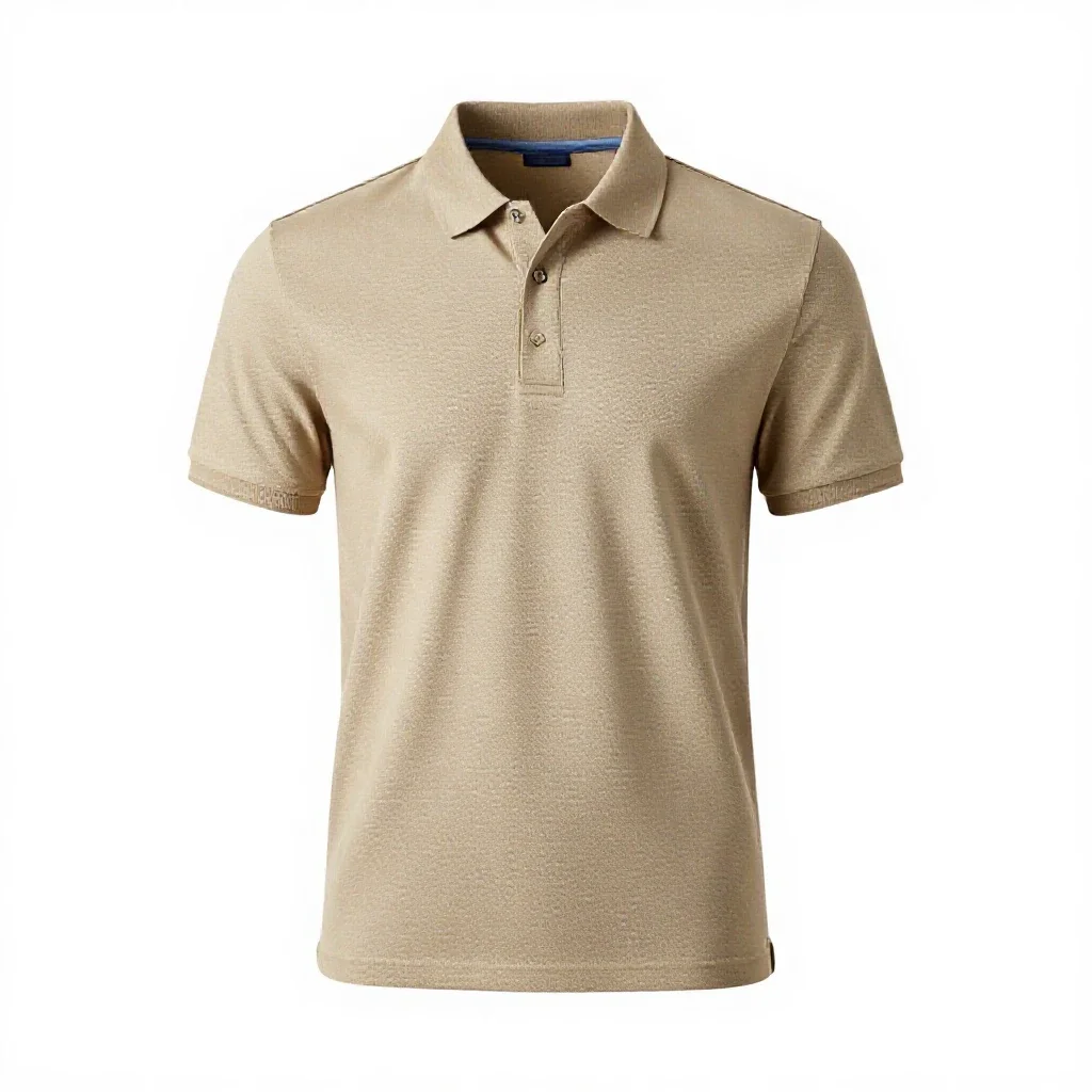 Polo shirt isolated on a white background
