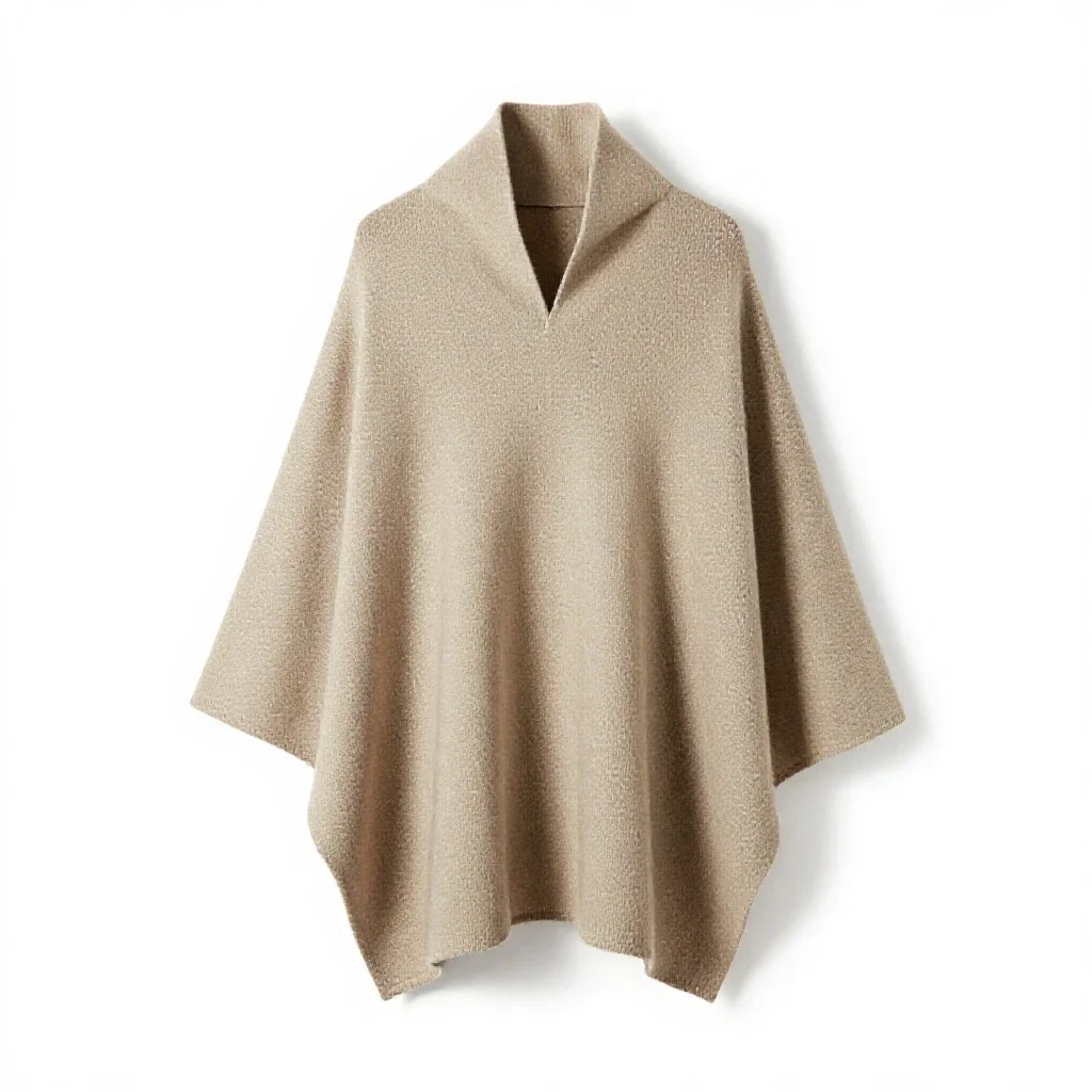 Poncho isolated on a white background